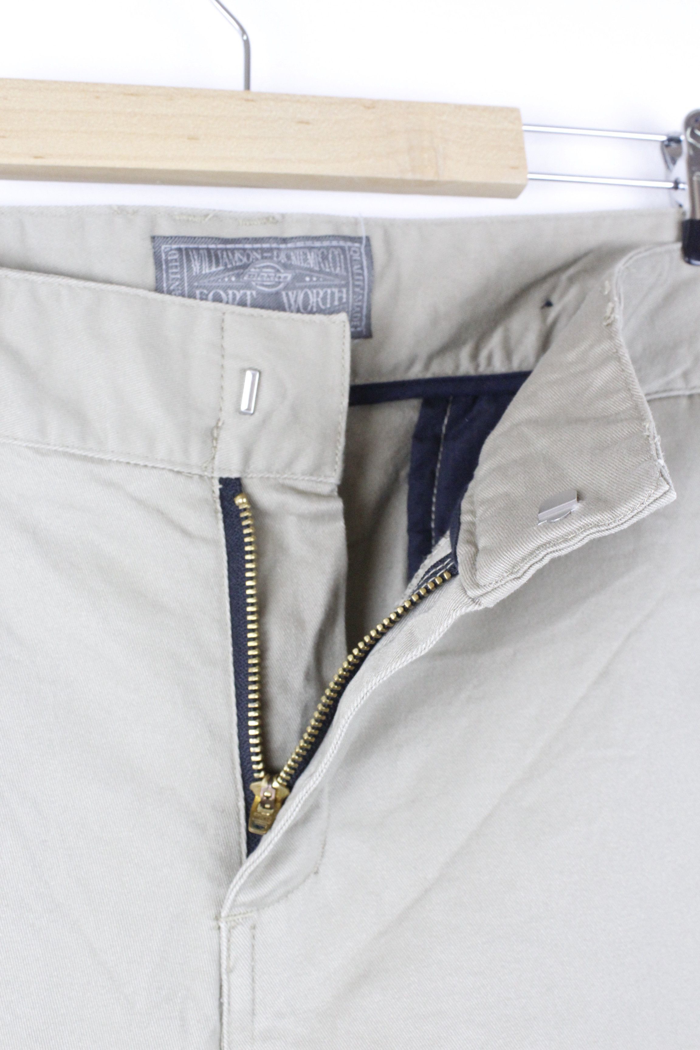 Dickies × Vintage Dickies Beige Slim Fit Work Pants 32 Size US 32 / EU 48 - 6 Thumbnail