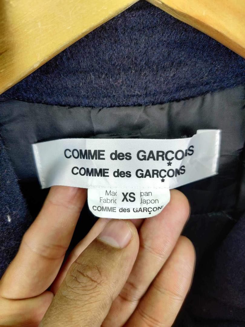 Comme des Garcons Vintage Comme Des Garcons Double Breasted Wool Coat Size US XS / EU 42 / 0 - 10 Thumbnail