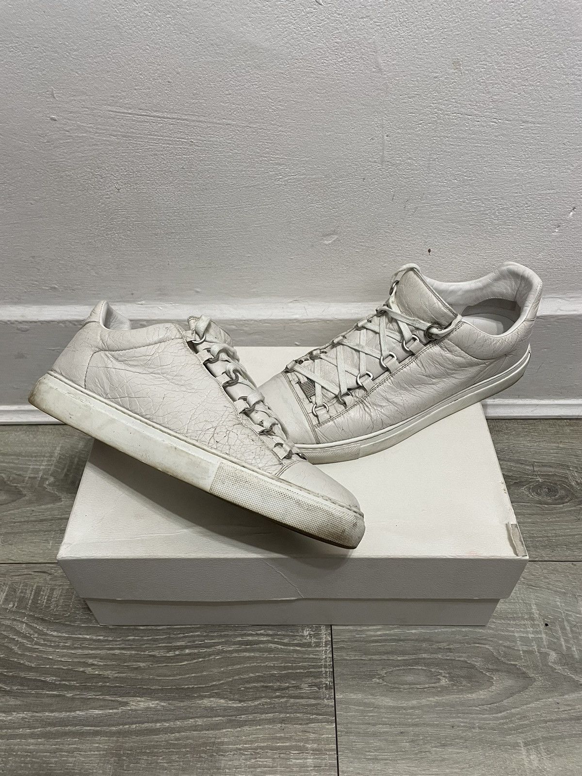 Balenciaga Arena Low Top White