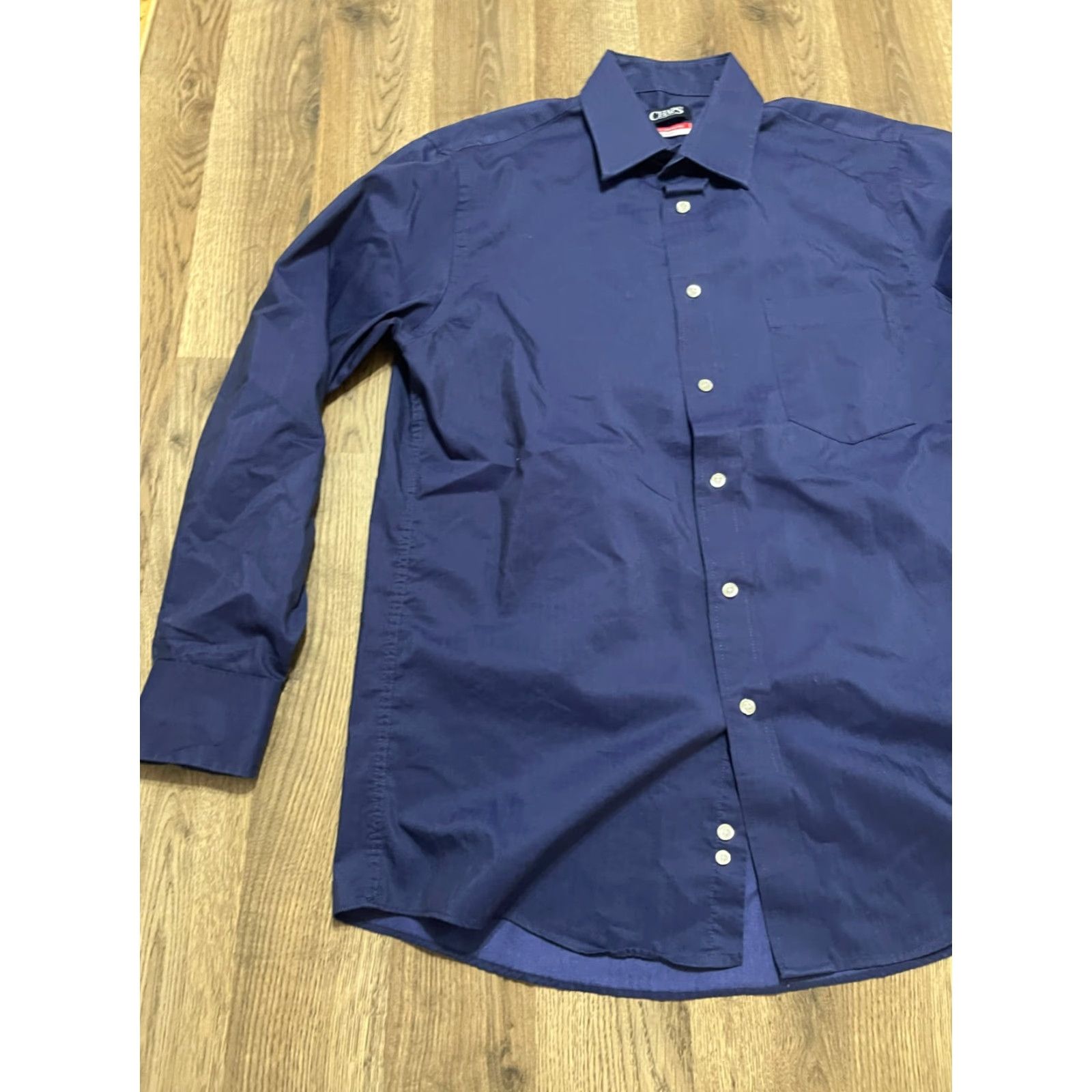 Chaps VINTAGE Chaps Shirt Men’s Size 15-15.5 32/33 Medium Blue Regular Fit Button Up Long Sleeve Collared Shirt Mens Regular Size US M / EU 48-50 / 2 - 3 Thumbnail