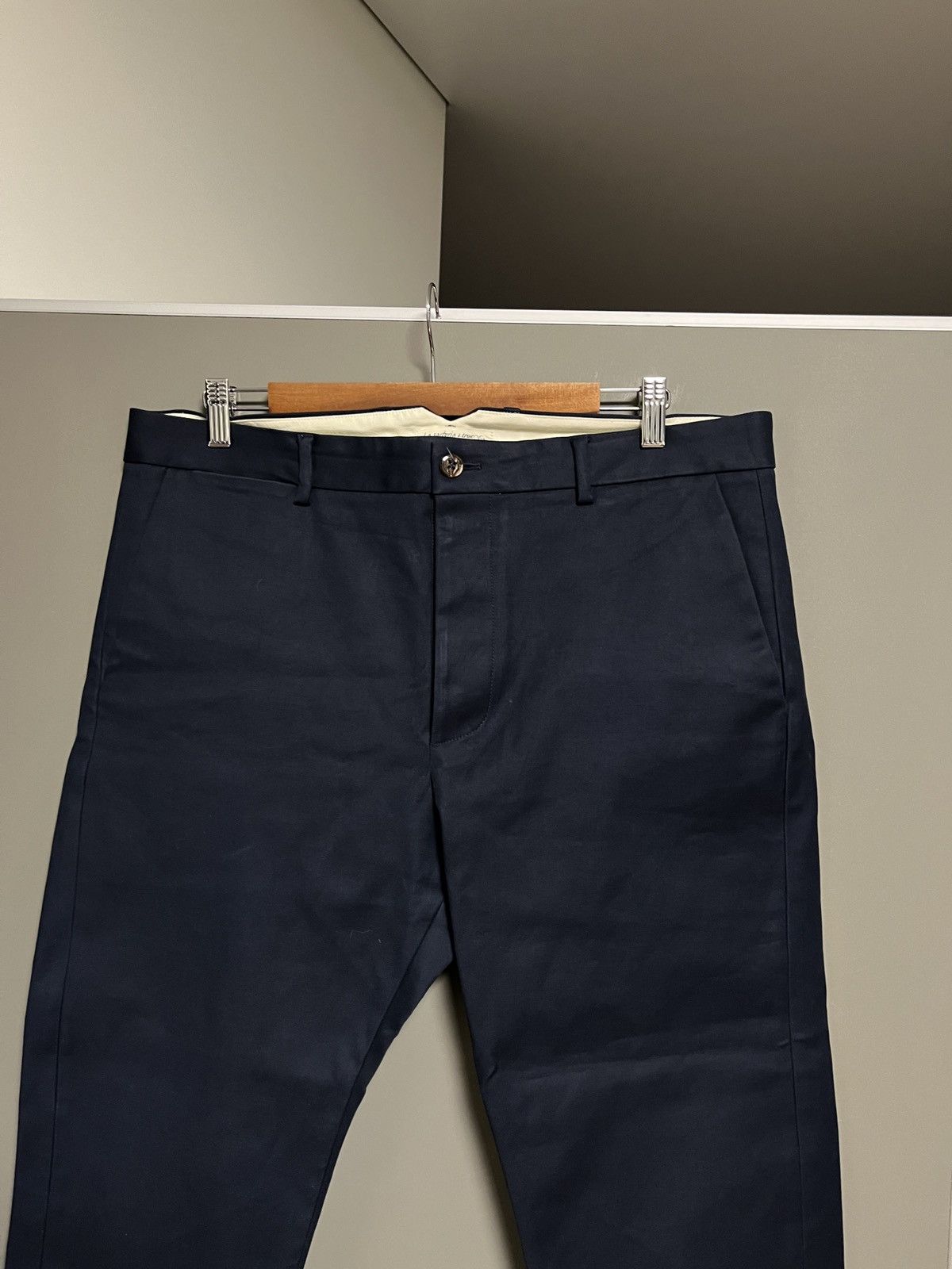Handmade La Sartoria Di True NYC Heavy Handmade Chino Pants Size US 36 / EU 52 - 2 Thumbnail
