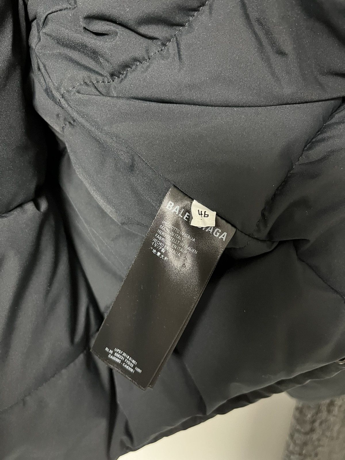 Balenciaga Balenciaga Cropped Fit Ripstop Puffer Jacket Size US S / EU 44-46 / 1 - 5 Thumbnail