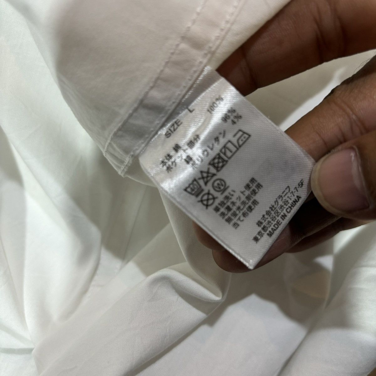 Designer × If Six Was Nine × Japanese Brand Rare Design Tshirts Graniph LS Shirt Size US L / EU 52-54 / 3 - 6 Thumbnail
