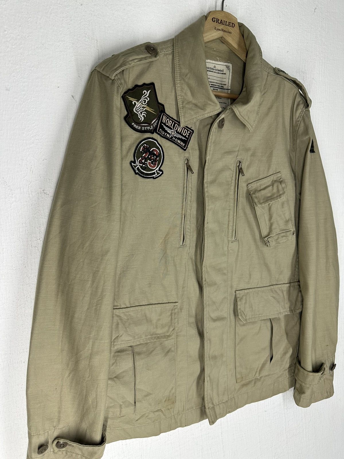 Japanese Brand 291295=Homme Military Colture Tactical Army Jacket Size US M / EU 48-50 / 2 - 3 Thumbnail