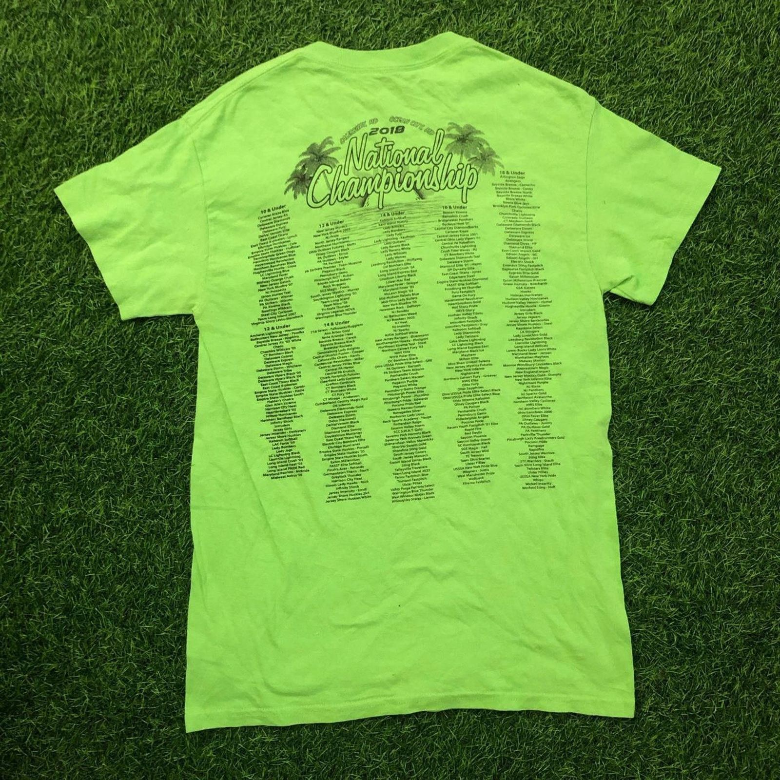 Other Lime 2018 Ocean City, MD Baseball National Championship Tee Size US S / EU 44-46 / 1 - 2 Thumbnail