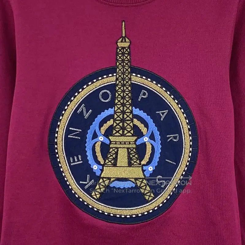 Other Kenzo Pink Eiffel Tower Graphic Sweatshirt . Size S / US 4 / IT 40 - 4 Thumbnail