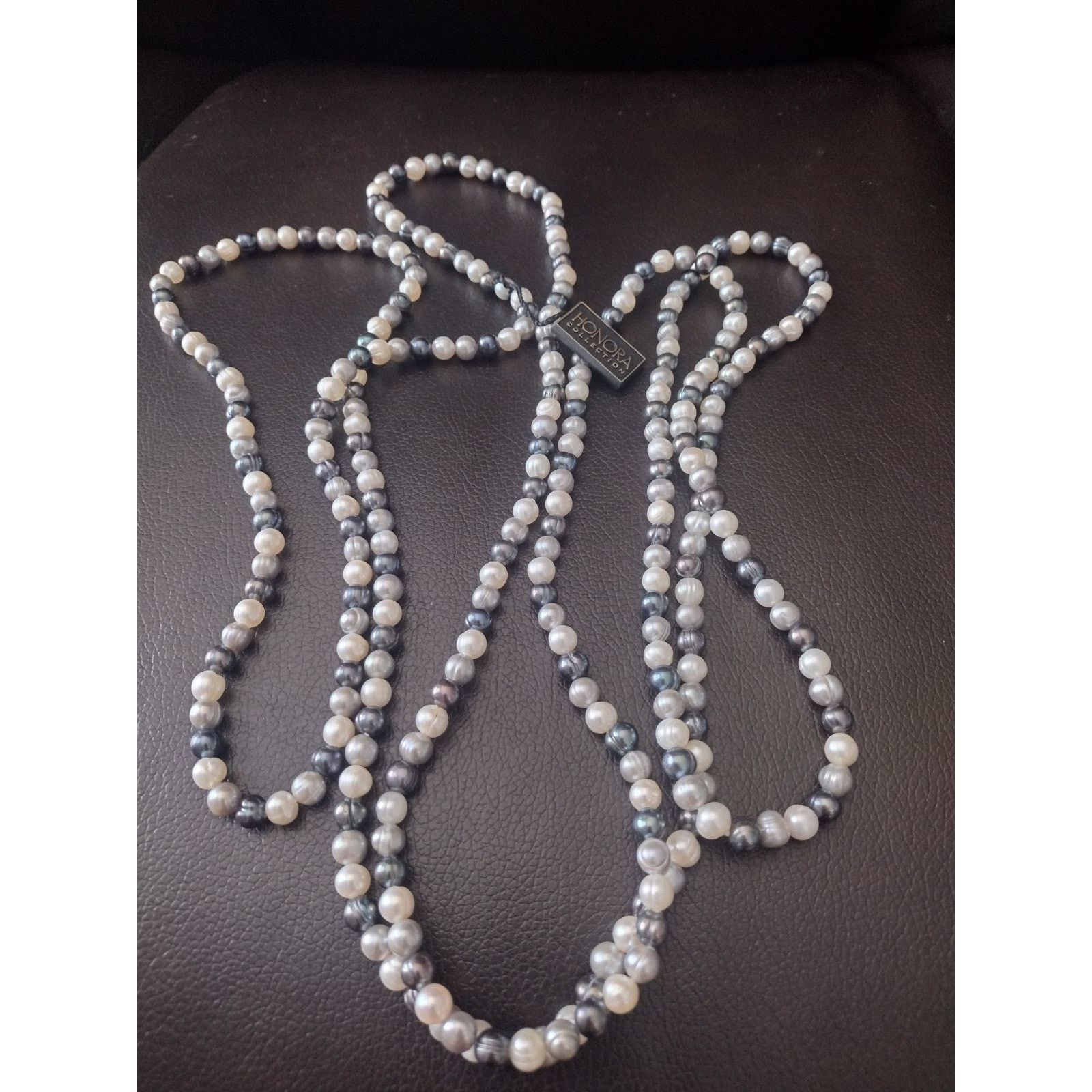RARE Honora Collection Genuine Freshwater Pearl 80 Necklace