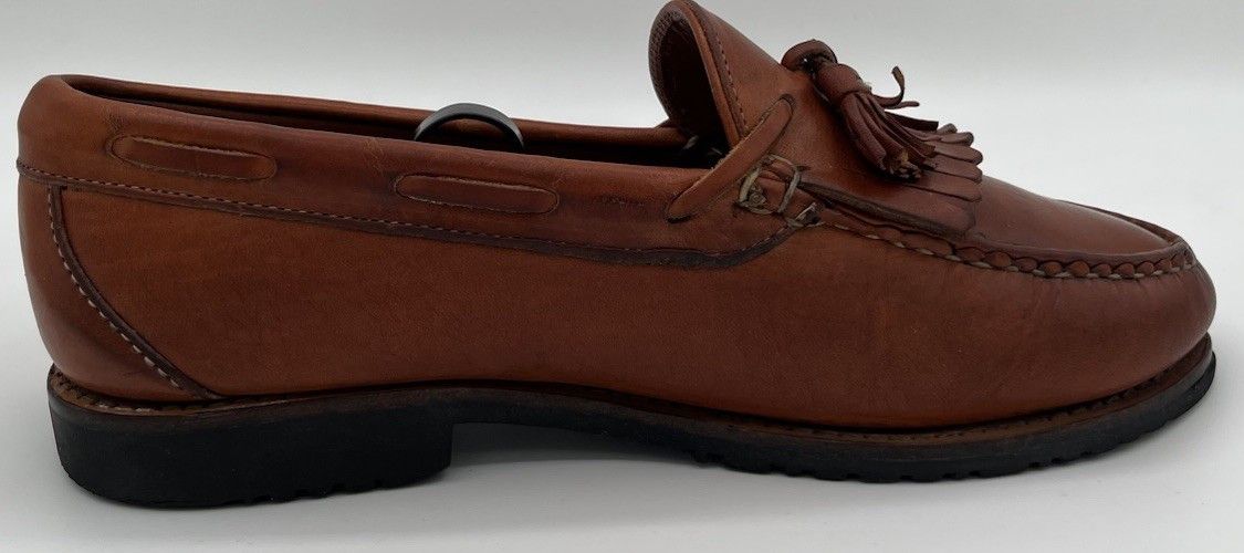 Allen Edmonds Allen Edmonds NASHUA Loafers Size 8.5E Tassel Brown Leather Size US 8.5 / EU 41-42 - 4 Thumbnail