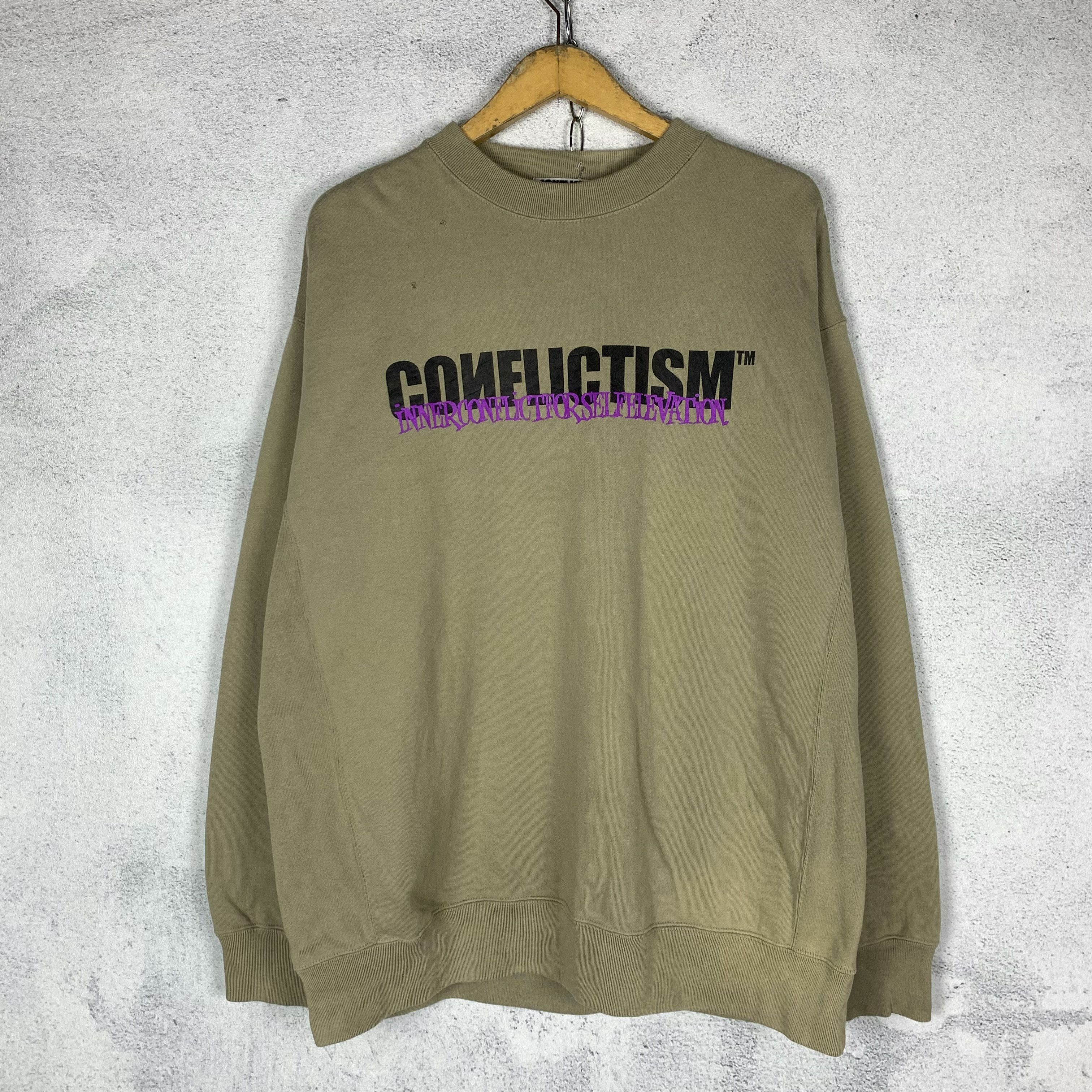Conflict Tokyo A/W 2002 CONFLICTIDLERZ Sweatshirt Crewneck
