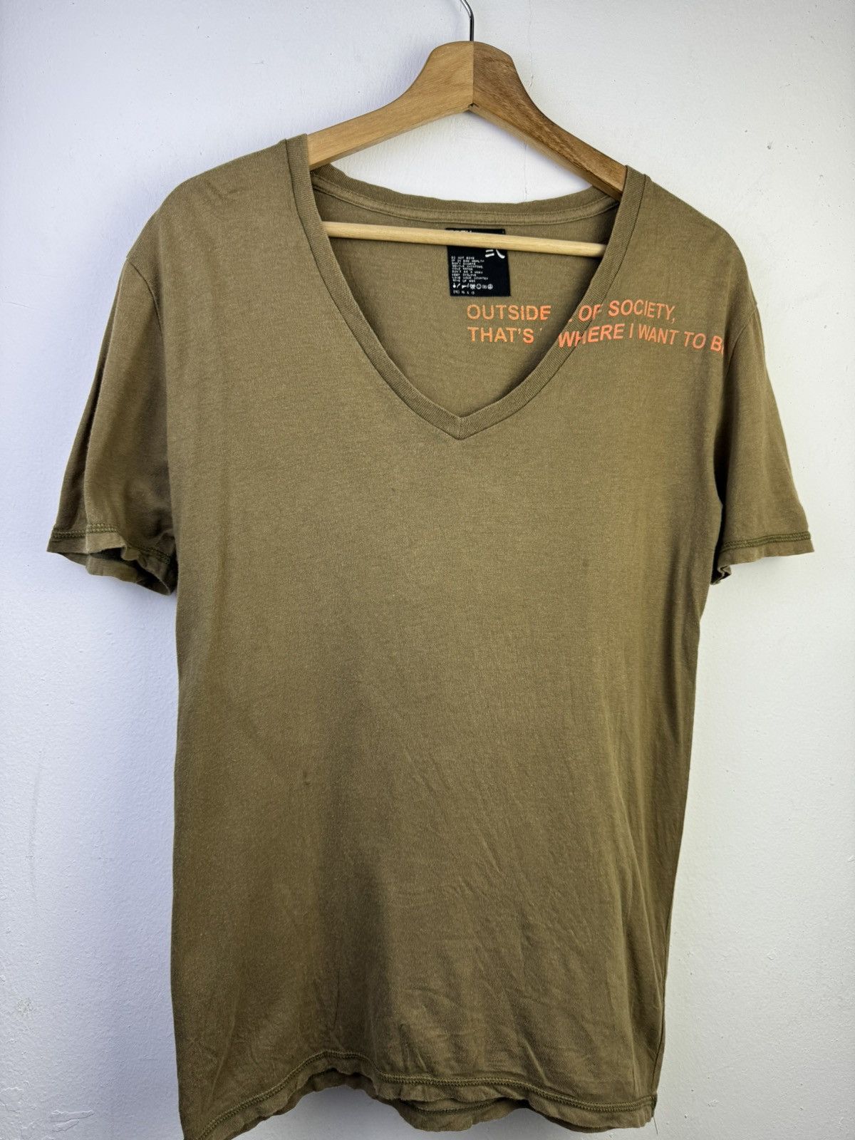 PPFM PPFM (Peyton Place For Men) V-neck t-shirt Size US M / EU 48-50 / 2 - 2 Thumbnail