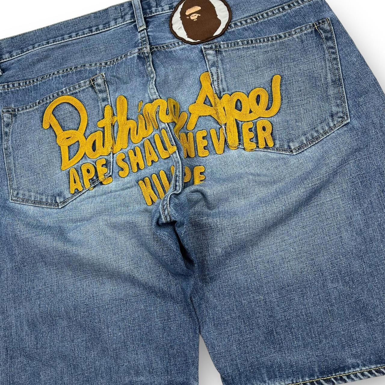 Bape BAPE Men's Blue Shorts Size US 36 / EU 52 - 2 Thumbnail
