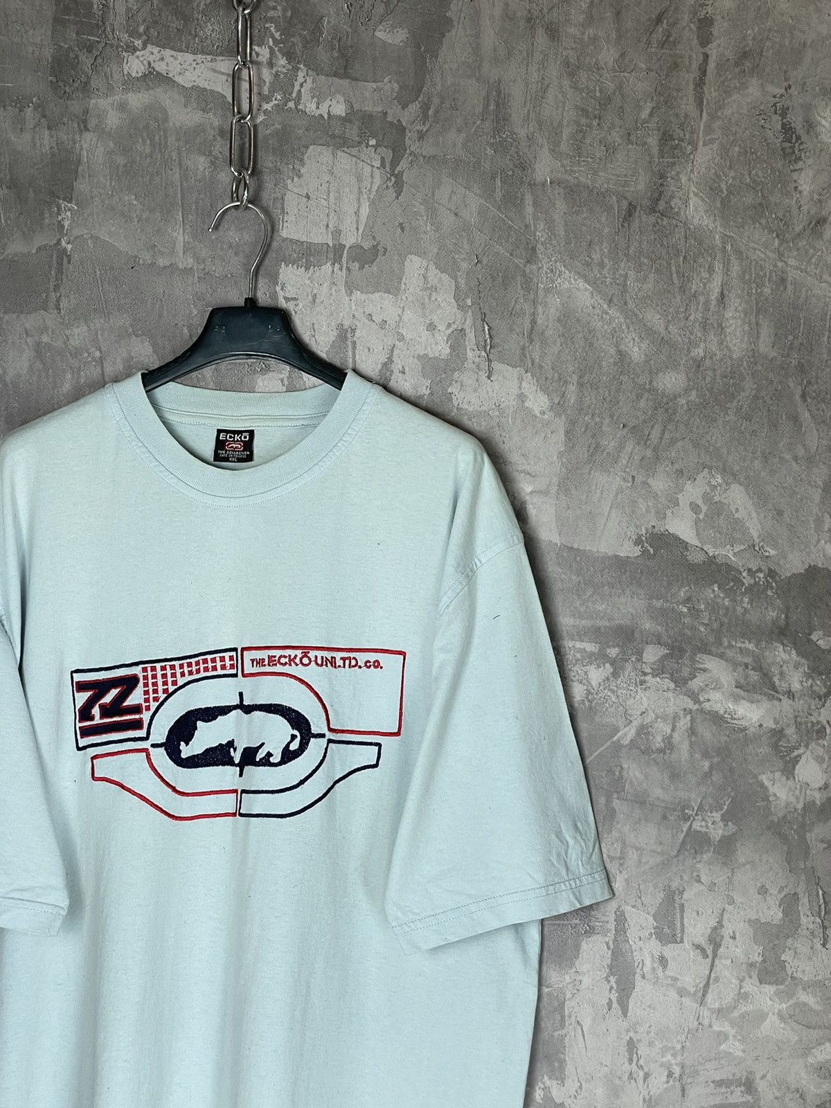 Ecko Unltd. × Vintage Vintage Y2K Rap Ecko UNLUTD Baggy Japan T shirt Size US XL / EU 56 / 4 - 3 Thumbnail