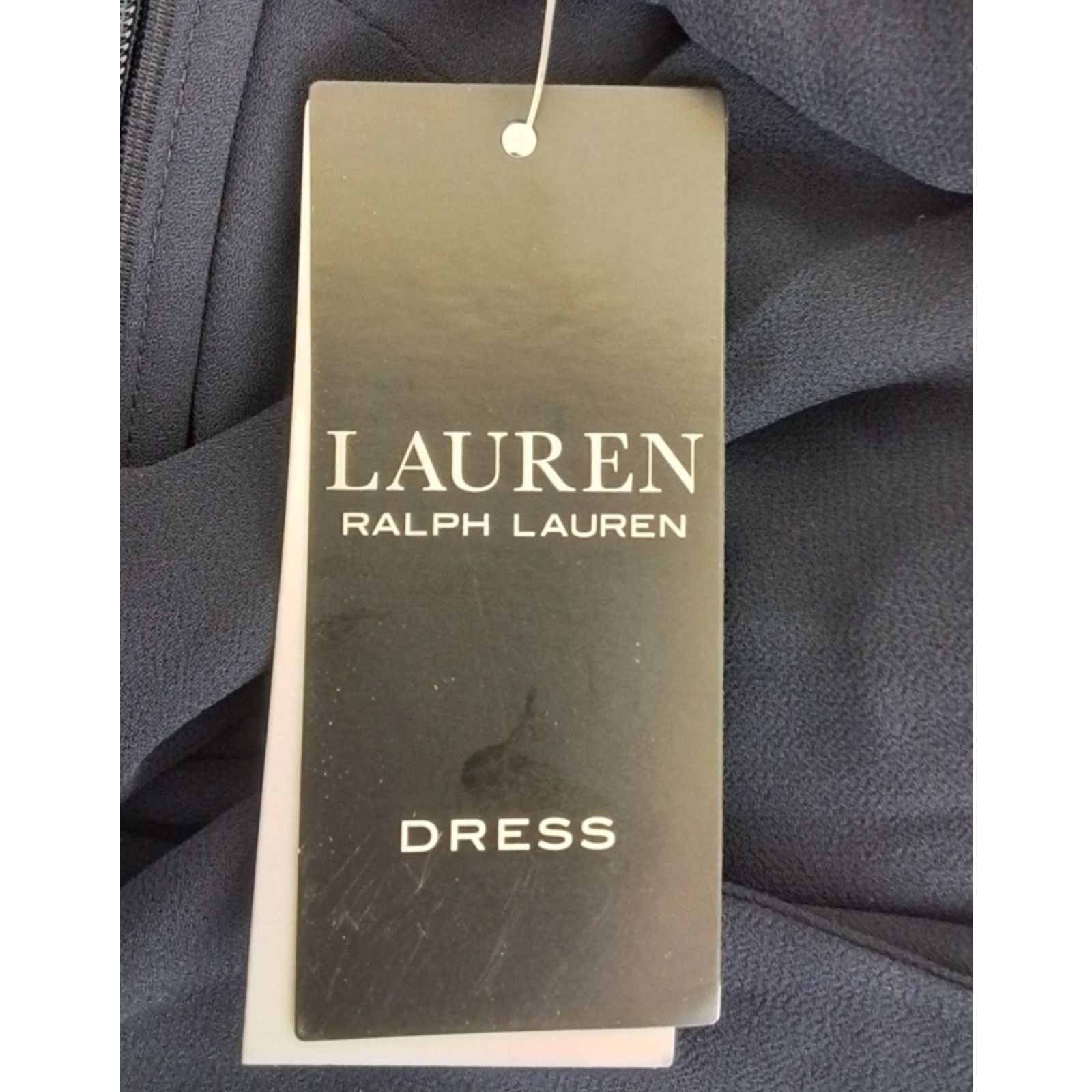 Lauren Ralph Lauren Lauren Ralph Lauren Dress Women's 18 Blue Chiffon W/ Tags Size XXL / US 16-18 / IT 52-54 - 10 Thumbnail