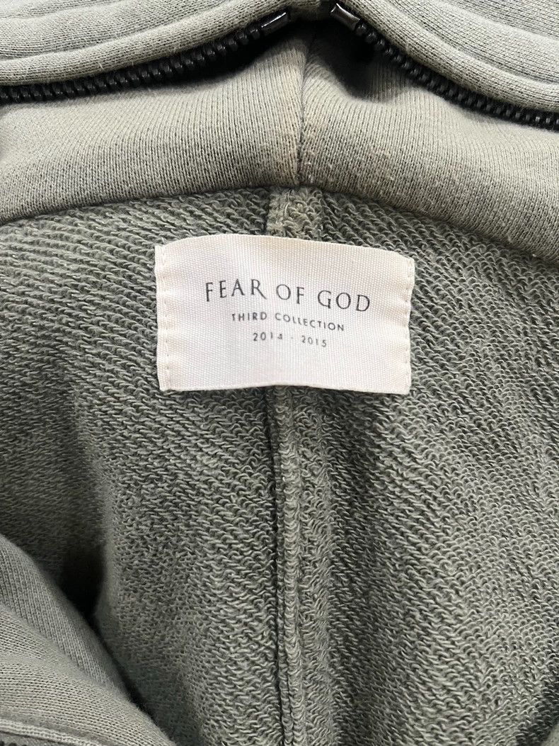 Fear of God Fear of God Olive green half-pull sweatshirt Size US S / EU 44-46 / 1 - 2 Thumbnail
