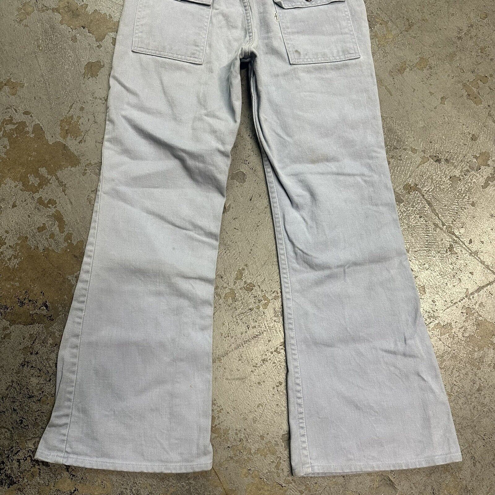 Levi's × Vintage Vintage 70s Levi’s 676 Bellbottom Flare Bush Pants 30x30 Size US 30 / EU 46 - 6 Thumbnail