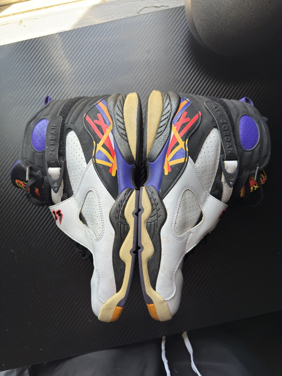 Jordan Brand Air Jordan Retro 8 Three Peat Size US 10.5 / EU 43-44 - 2 Thumbnail