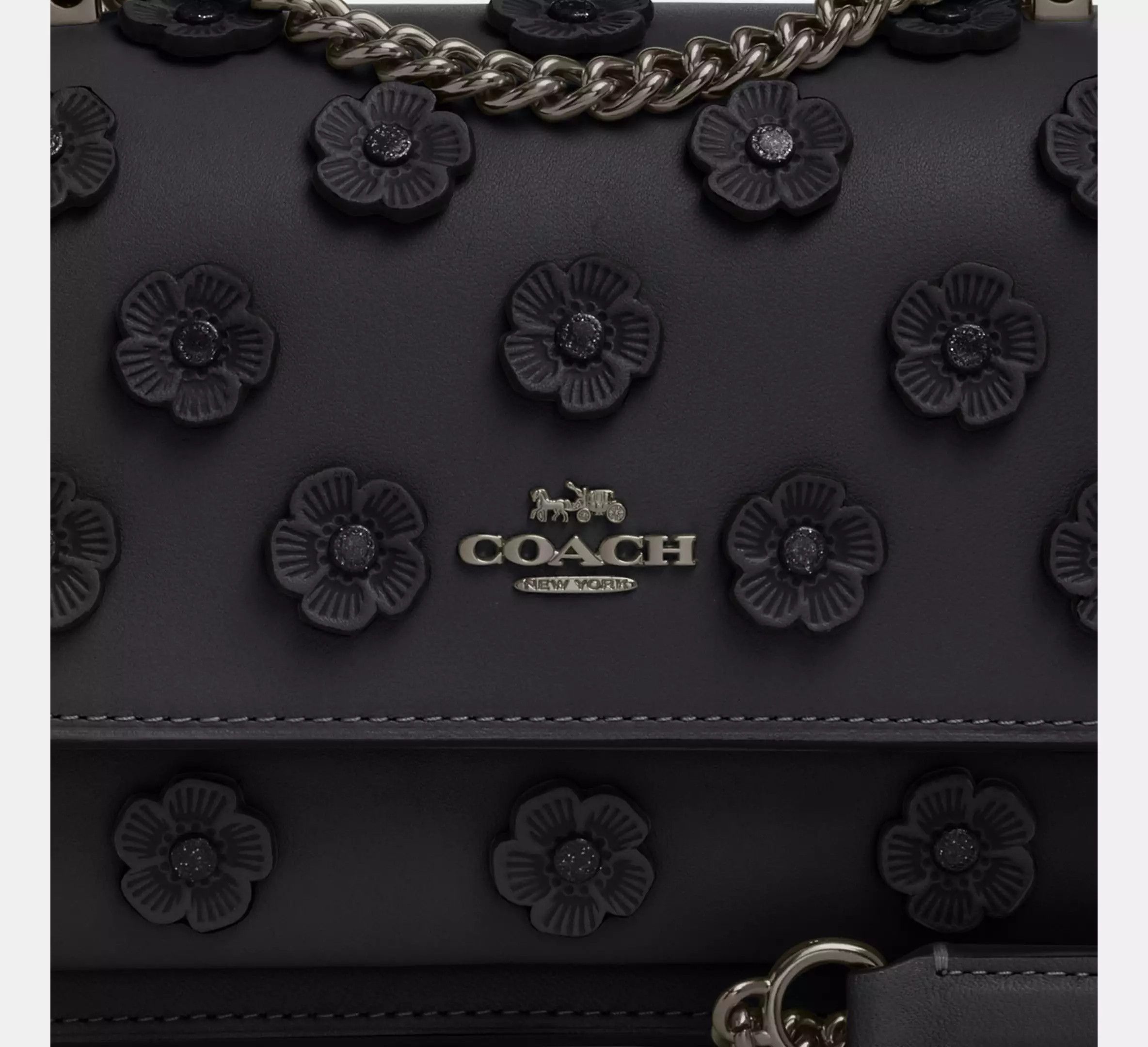 Coach Mini Klare Crossbody Bag With Floral Applique CAK00 Size ONE SIZE - 11 Thumbnail