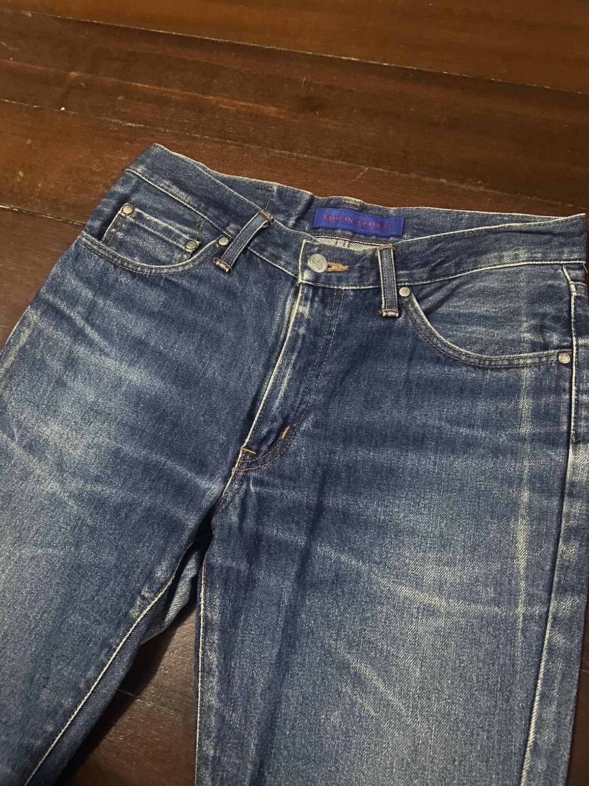 Designer × Edwin Fire 🔥 EDWIN SPORT WIDE LEG BOOT CUT Size US 34 / EU 50 - 6 Thumbnail