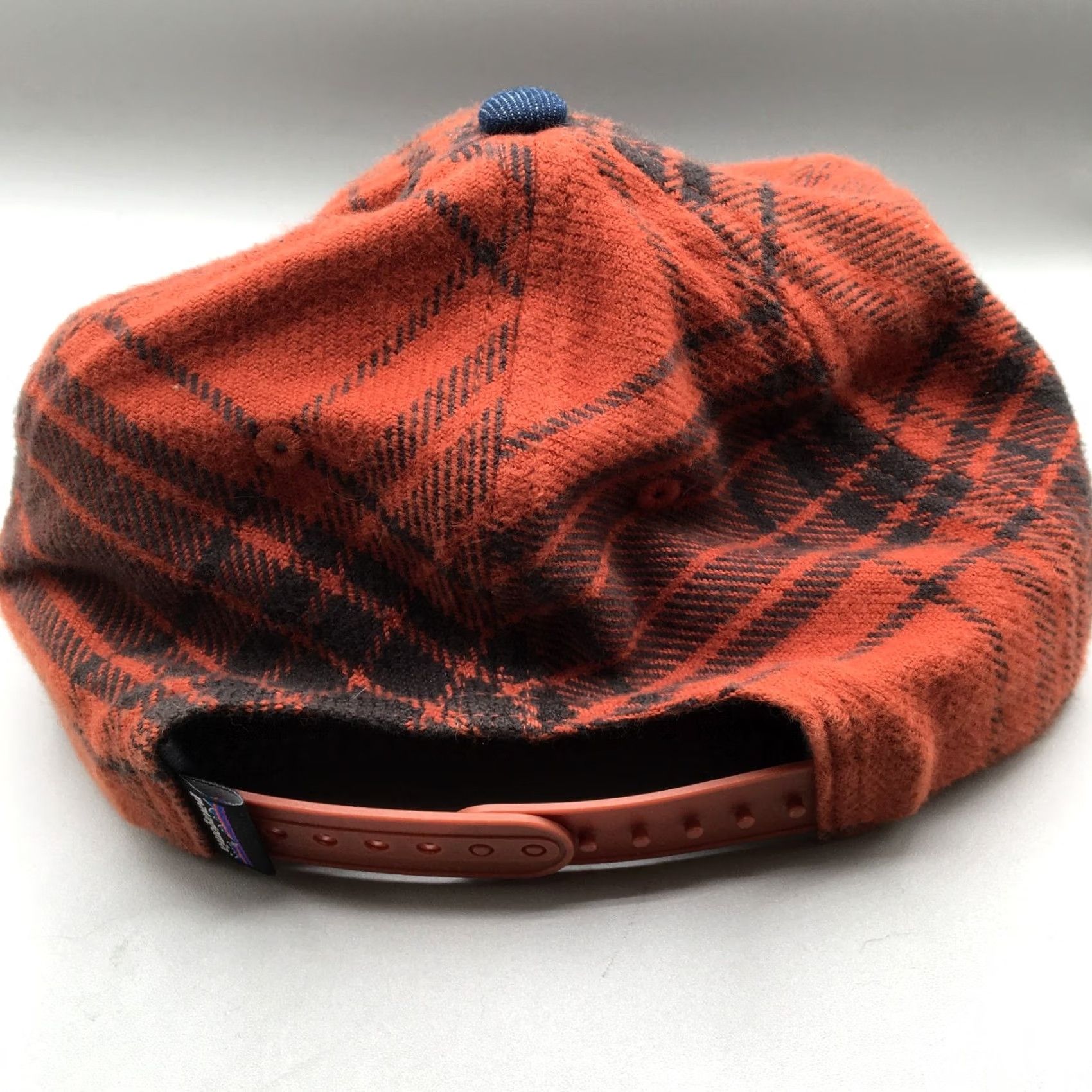 Patagonia Patagonia Hat Snapback Red Plaid Range Flat Billed Cap Lumberjack Retro Adjustable One Size Men Hat Size ONE SIZE - 5 Thumbnail