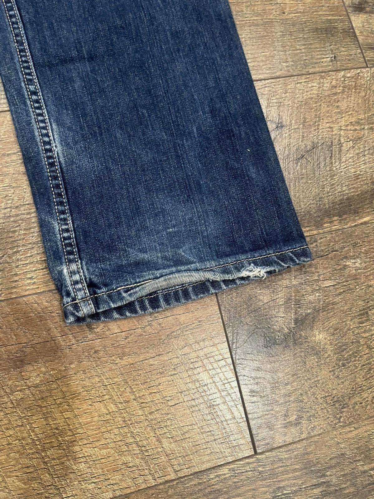 Levi's Vintage Y2k Levis 505 Blue Jeans Regular Fit - 33x30 Size US 33 - 8 Thumbnail