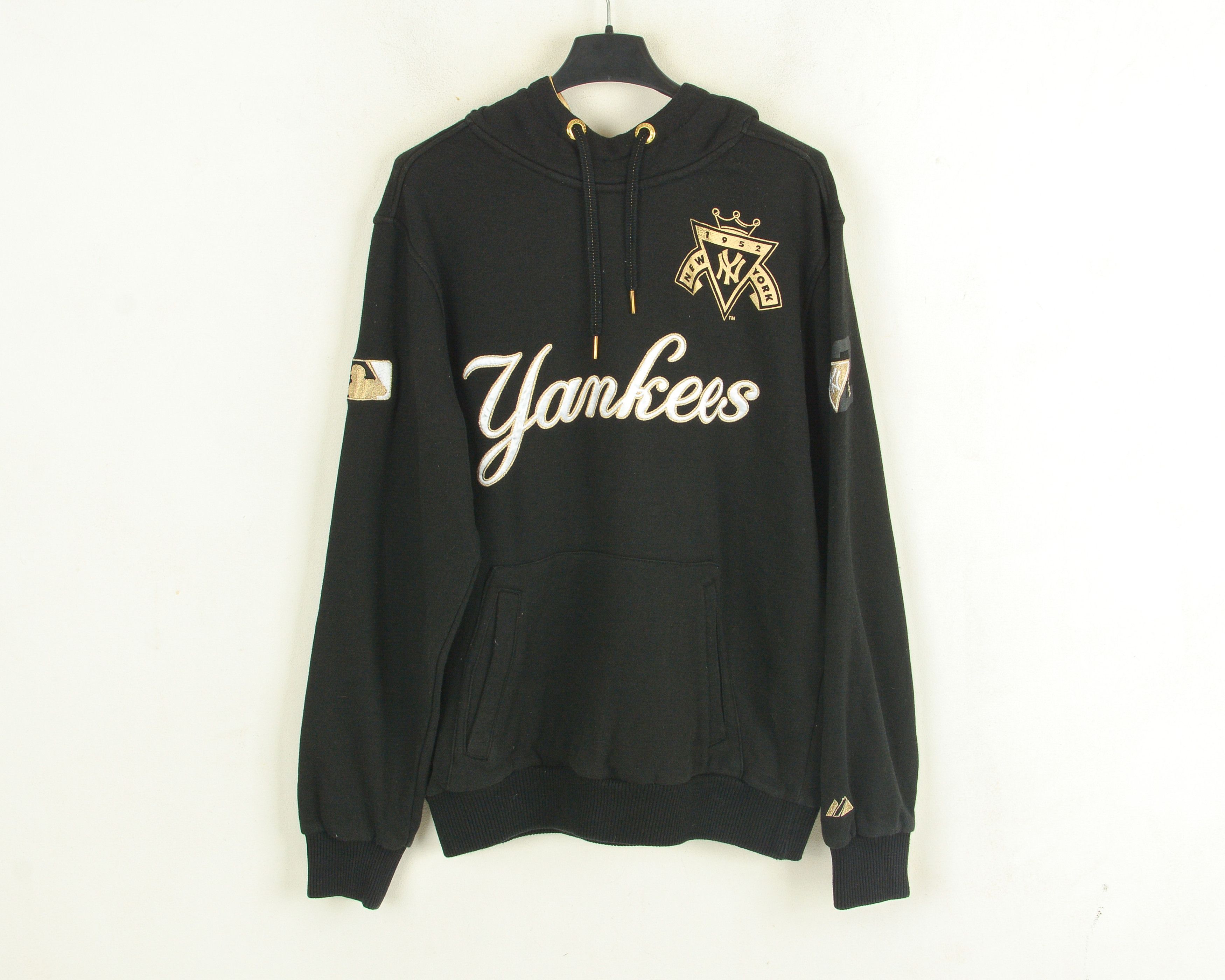 Majestic COOPERSTOWN Women S Sweatshirt Jumper Pullover Hooded Size S / US 4 / IT 40 - 1 Thumbnail