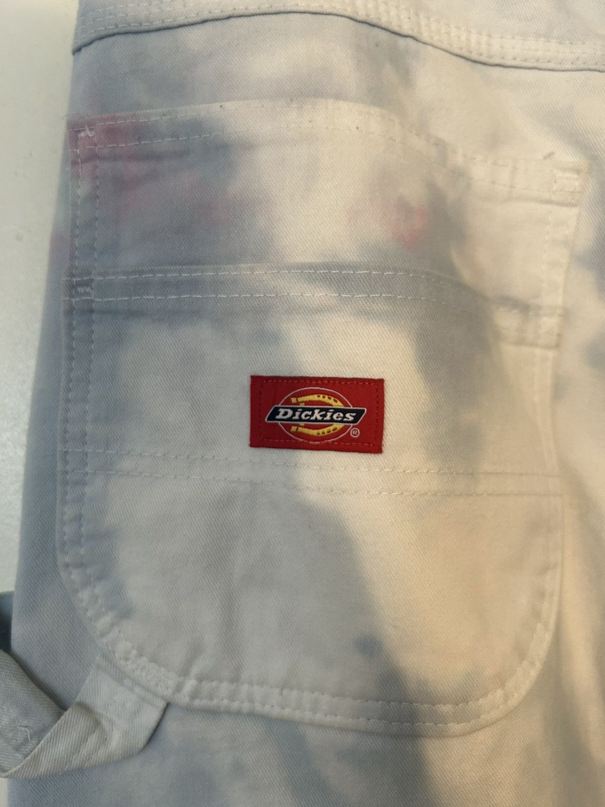 Dickies Dickies Vintage Custom Carpenter Pants - Hand Tie Dyed 34x32 Size US 34 / EU 50 - 4 Thumbnail