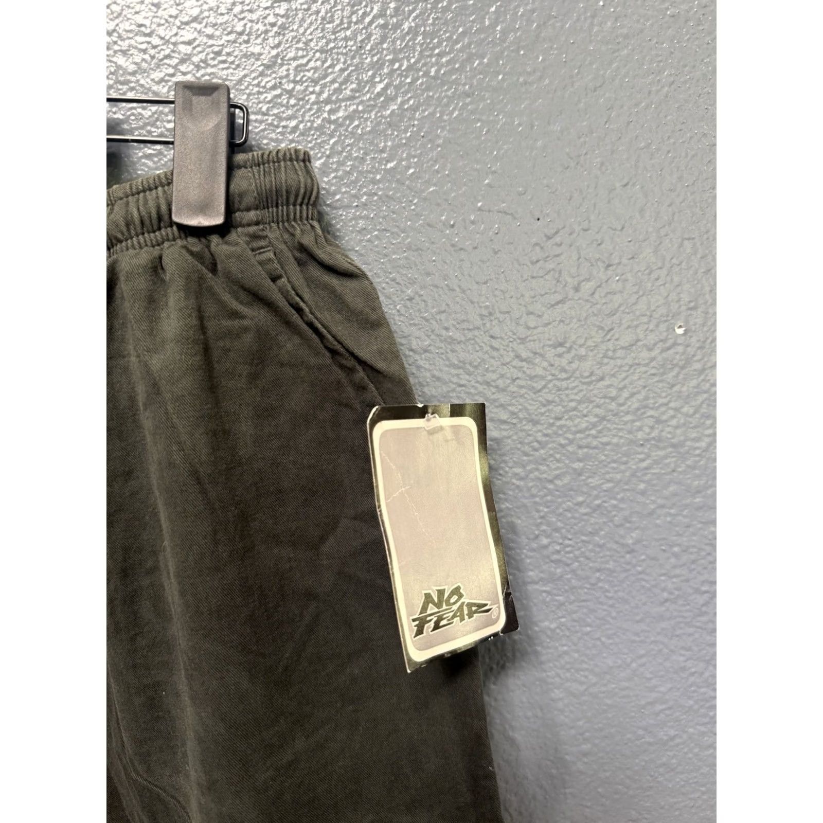 No Fear VINTAGE No Fear Black Cotton Shorts Medium Mens 90s Size US 31 - 5 Thumbnail