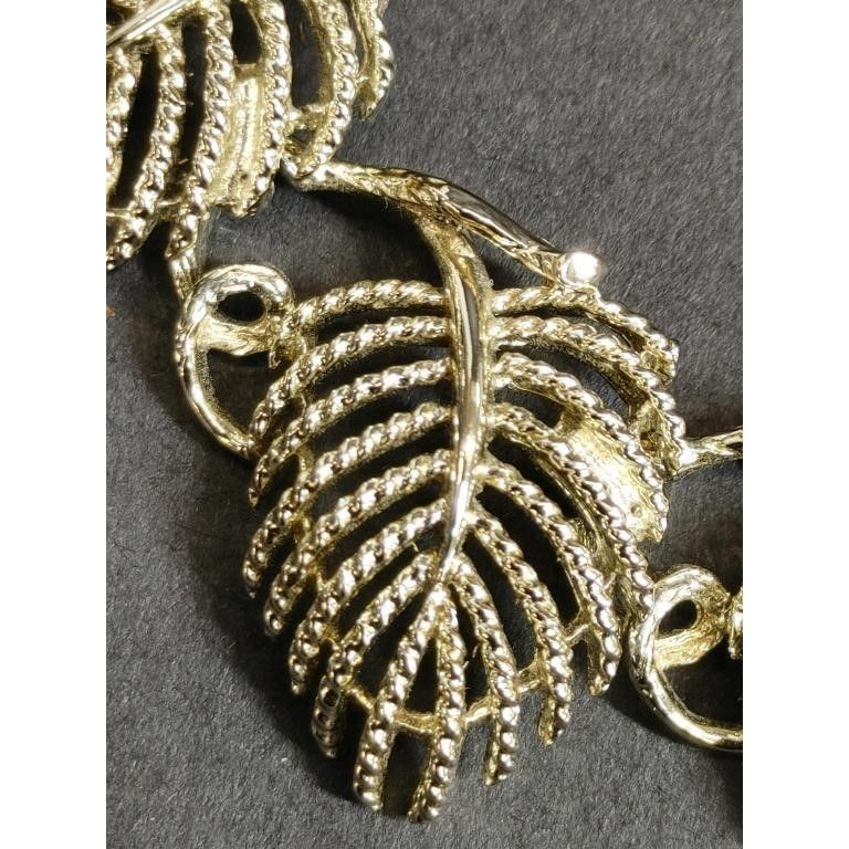 Other Vintage Women's Beautiful Gold Tone LISNER Leaf Necklace Size ONE SIZE - 23 Thumbnail