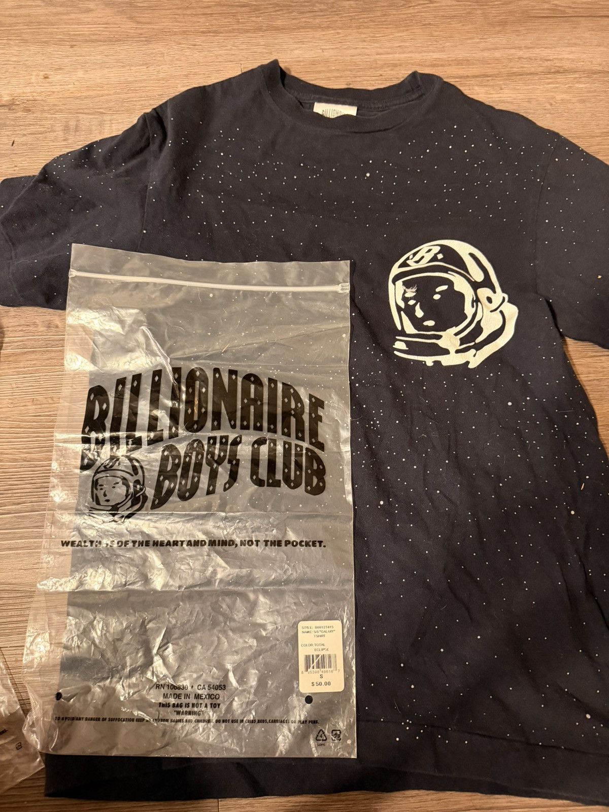 Billionaire Boys Club GALAXY ALL OVER VINTAGE BILLIONAIRE BOYS CLUB TEE Size US S / EU 44-46 / 1 - 1 Thumbnail