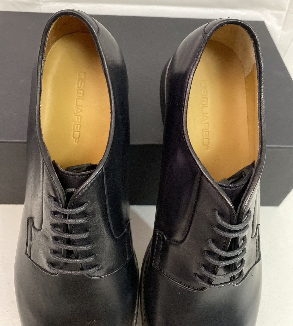 Dsquared2 Dsquared2 🇮🇹 Burnish Toe Goodyear Welt Veg Tan Derby 10 NEW Size US 10 / EU 43 - 11 Thumbnail