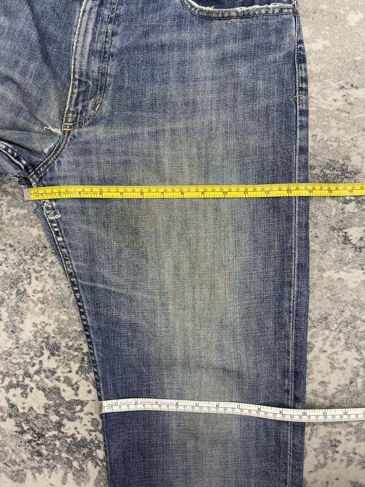 RRL Ralph Lauren Vintage Polo Ralph Lauren Baggy Distressed Denim Size US 36 / EU 52 - 24 Thumbnail