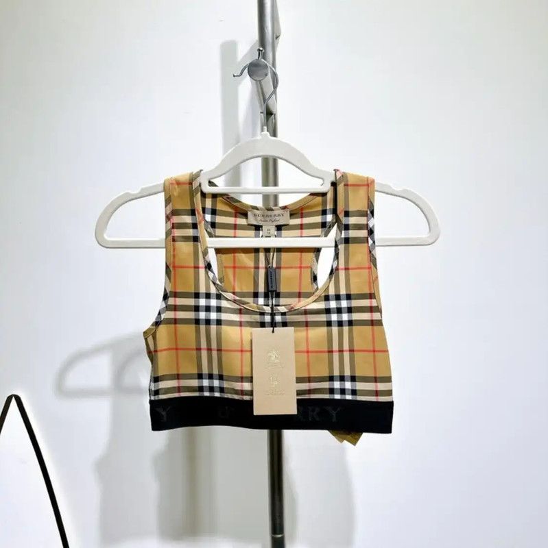 Burberry Burberry Color-Block Silk Blend Top Size XS / US 0-2 / IT 36-38 - 1 Thumbnail