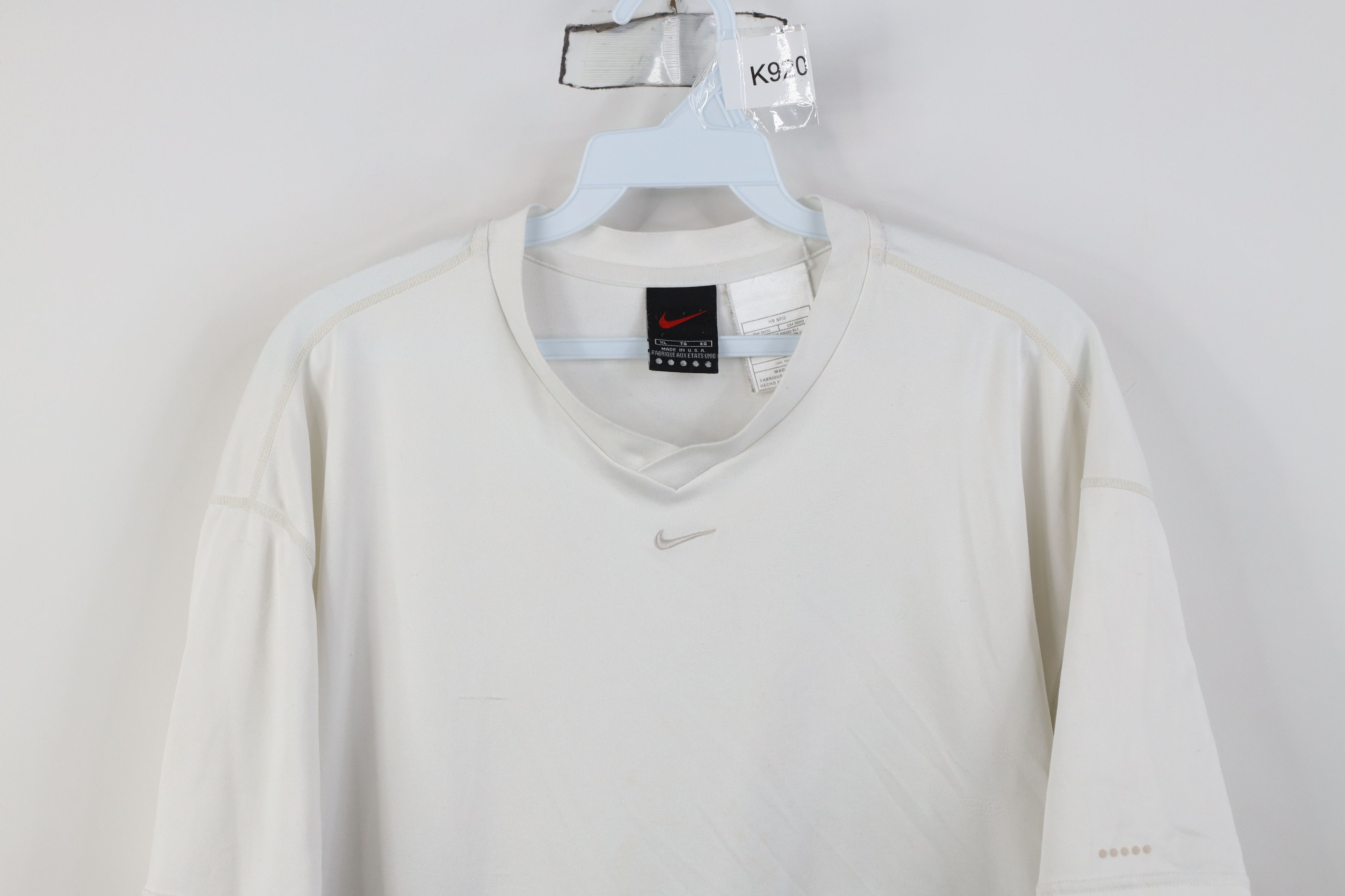Nike Vintage Y2K Nike Travis Scott Center Swoosh Knit T-Shirt USA Size US XL / EU 56 / 4 - 2 Thumbnail
