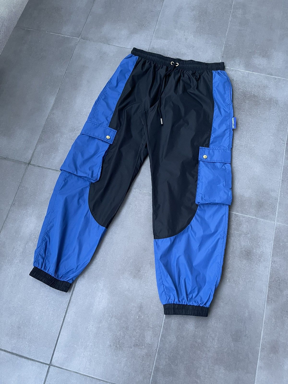 Other !DS! SS22 Nikolaj Storm Nightshade Black Blue Shield Pants Size US 34 / EU 50 - 3 Thumbnail