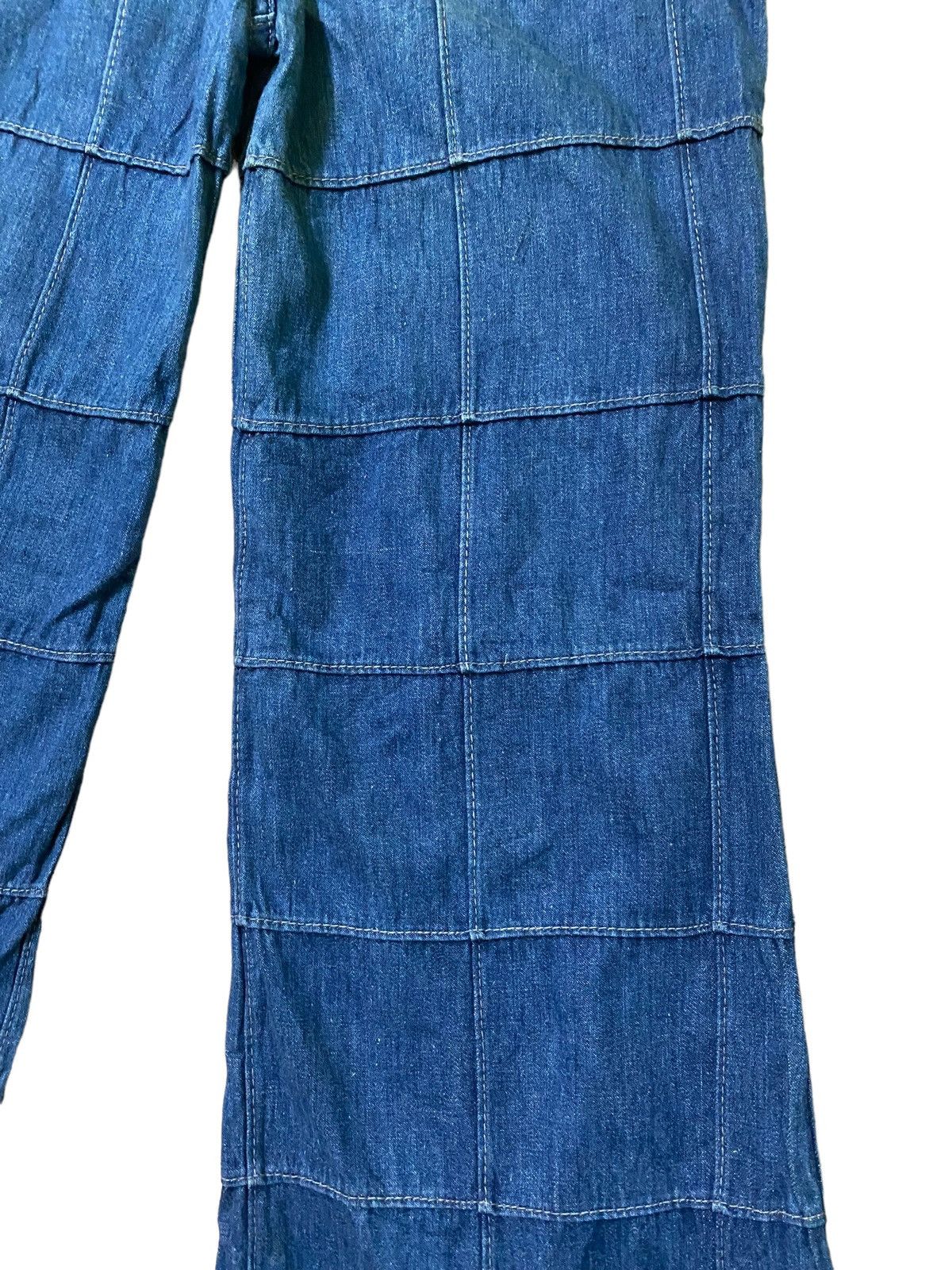 Hysteric Glamour × Japanese Brand Flared Vintage TEXWOOD FADED Bell Bottom Talon Denim Jeans Size US 27 - 15 Thumbnail
