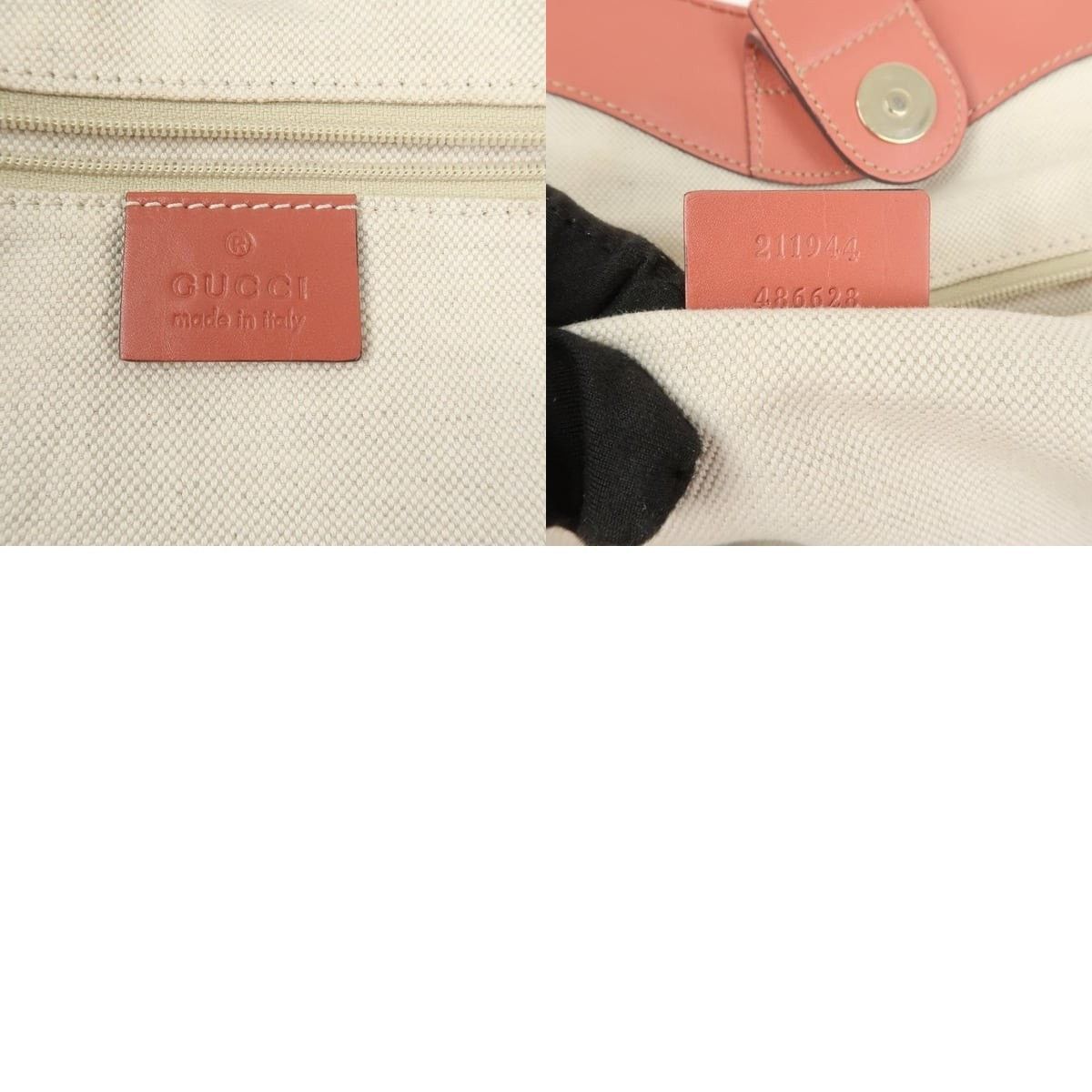 Gucci Gucci Diamante Sukey Interlocking G Canvas Tote Beige Size ONE SIZE - 8 Thumbnail