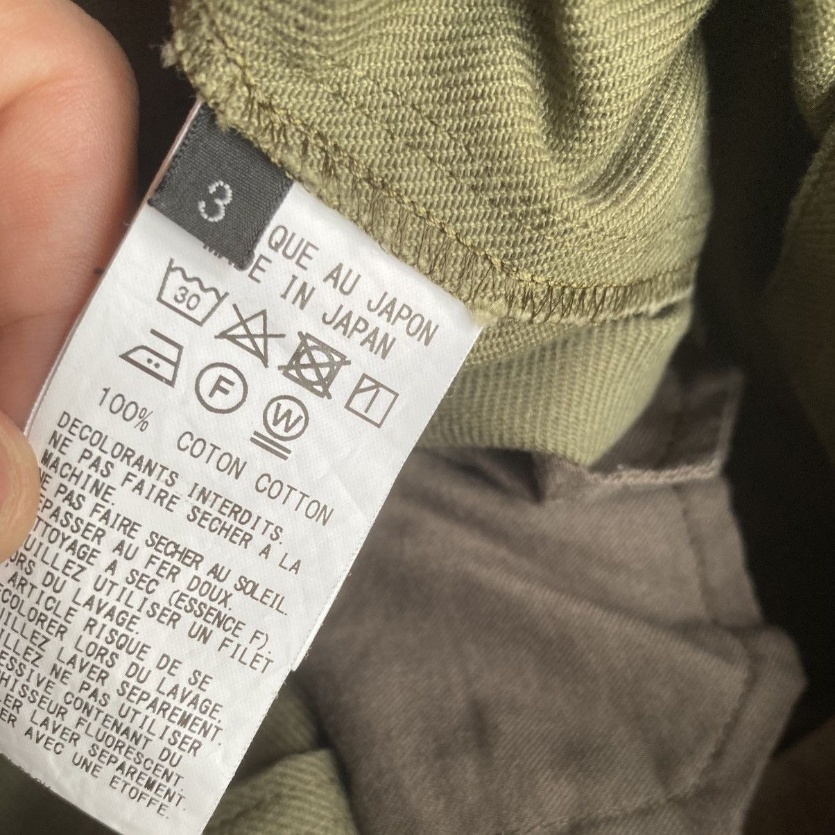 Yohji Yamamoto AW21-22 S’Yte Drop Crotch Military Pants Size US 32 / EU 48 - 8 Thumbnail