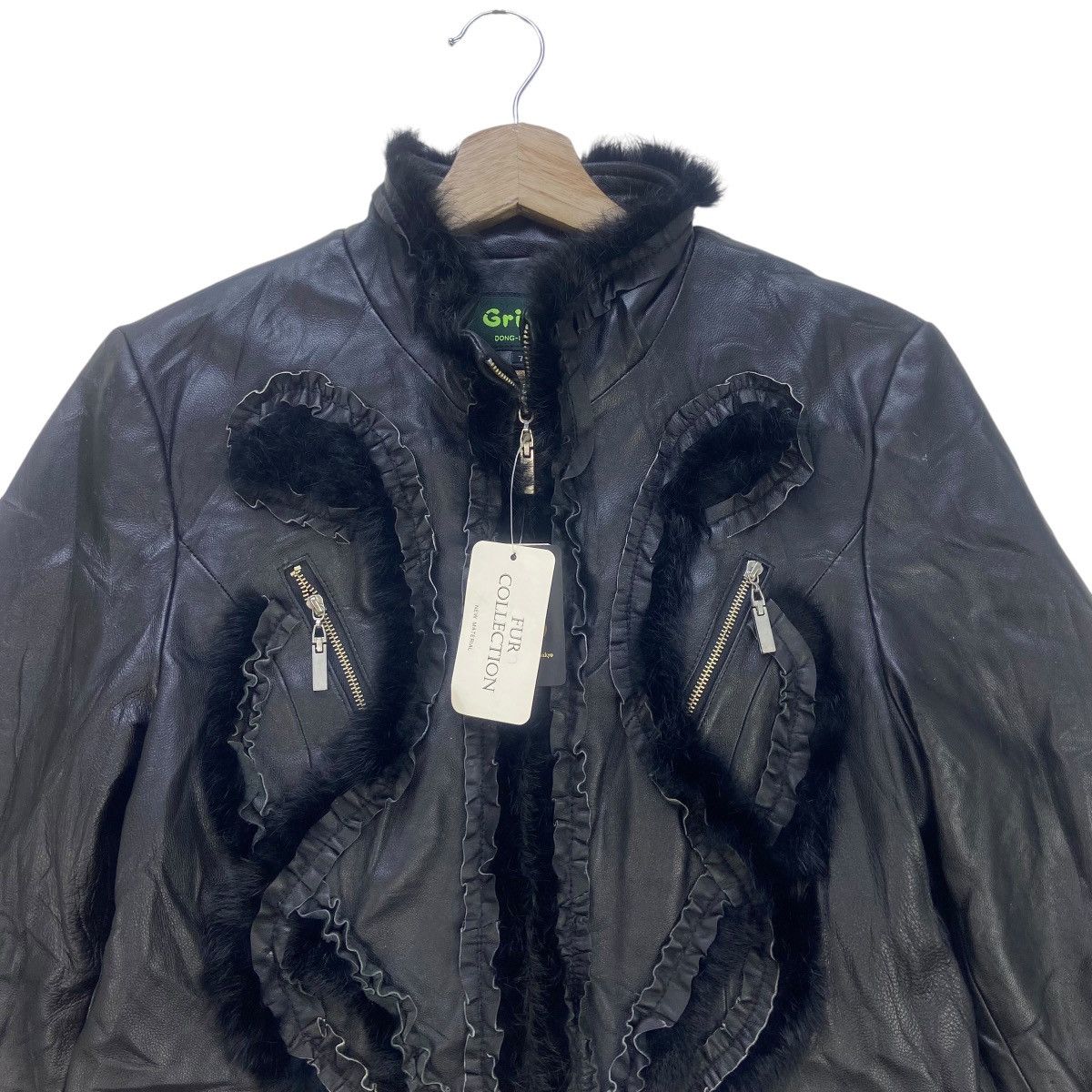 Griffin Griffin Sheepskin Leather Fur Lapin Jacket Size S / US 4 / IT 40 - 13 Thumbnail