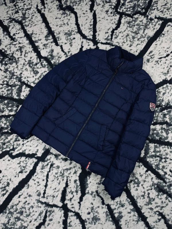 Tommy Hilfiger Tommy Hilfiger navy blue S logo puffer jacket Size S / US 4 / IT 40 - 2 Thumbnail