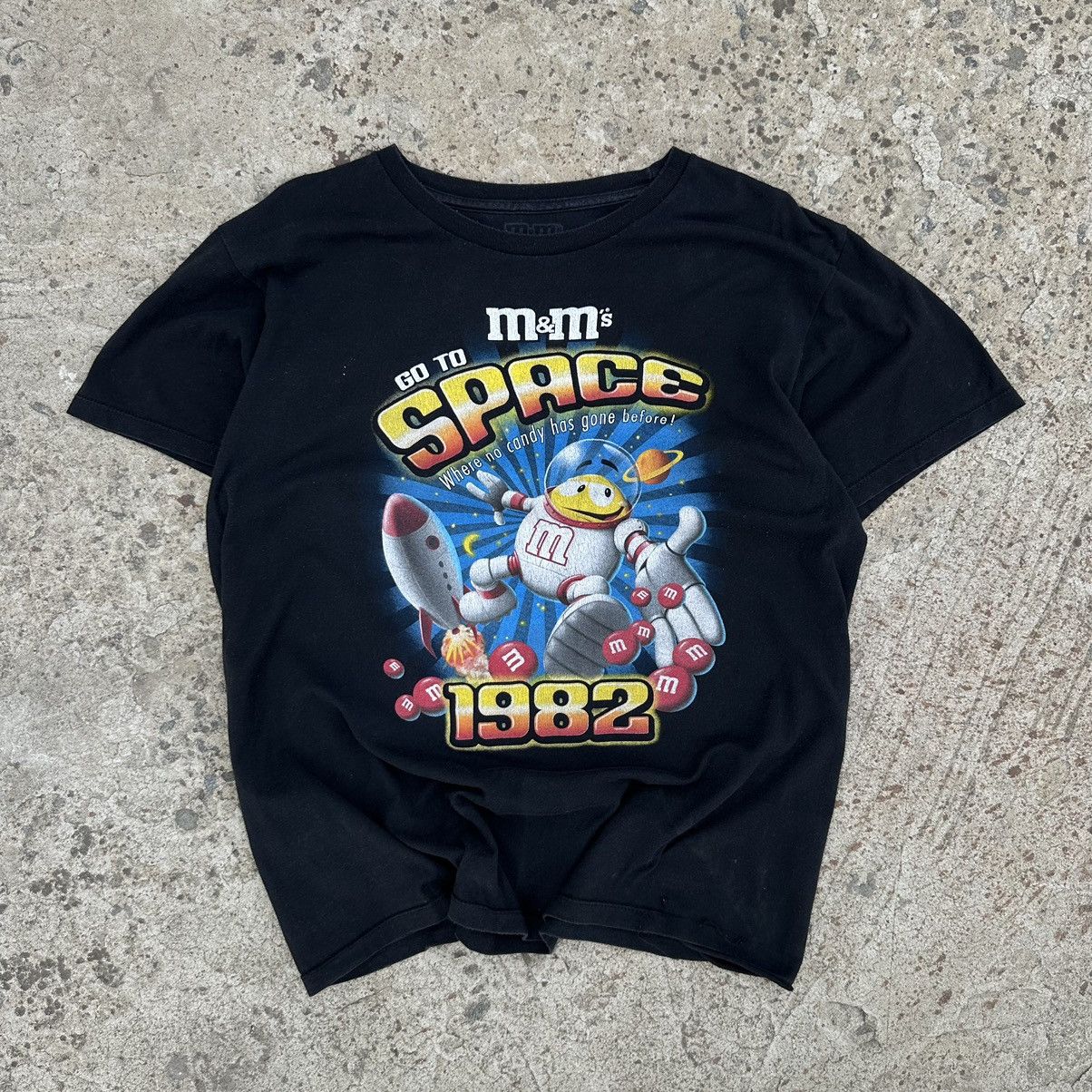 Designer × Vintage Vintage T-shirts M&M’s Go To Space Style USA 00s Y2K Size US M / EU 48-50 / 2 - 1 Thumbnail