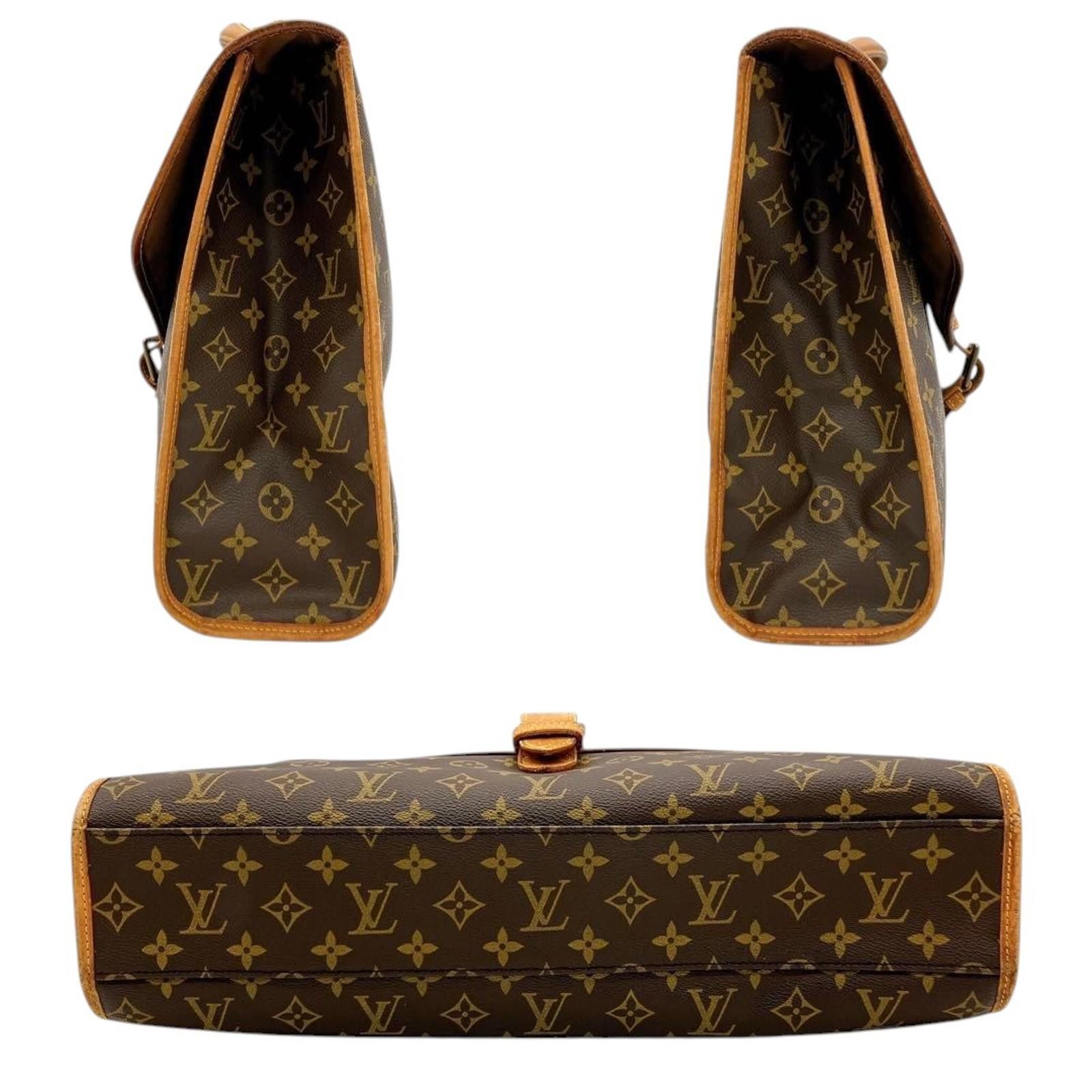 Louis Vuitton Louis Vuitton - Men's Monogram Canvas Briefcase Size ONE SIZE - 3 Thumbnail