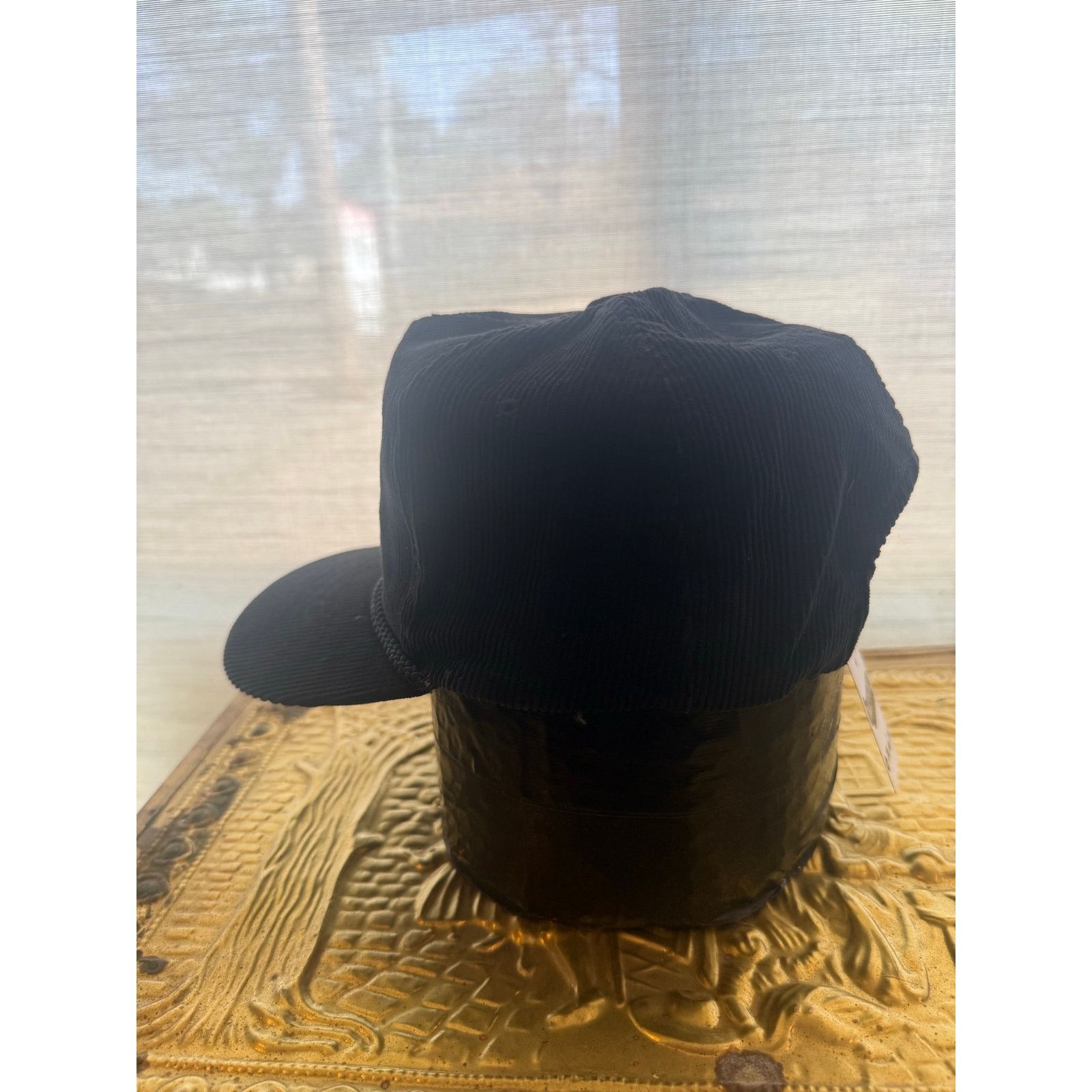Other Sands Las Vegas Black Corduroy Snap Back Size ONE SIZE - 4 Thumbnail
