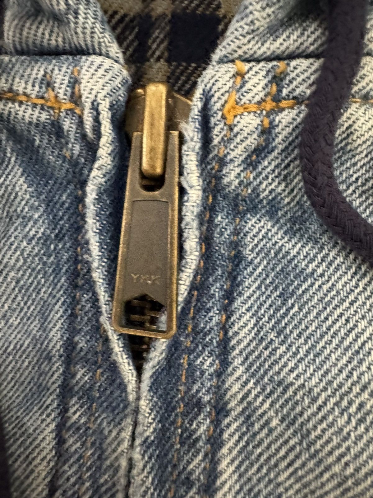 Supreme Supreme Reflective Arc Hooded Work Jacket Denim Sz S used Size US S / EU 44-46 / 1 - 4 Thumbnail