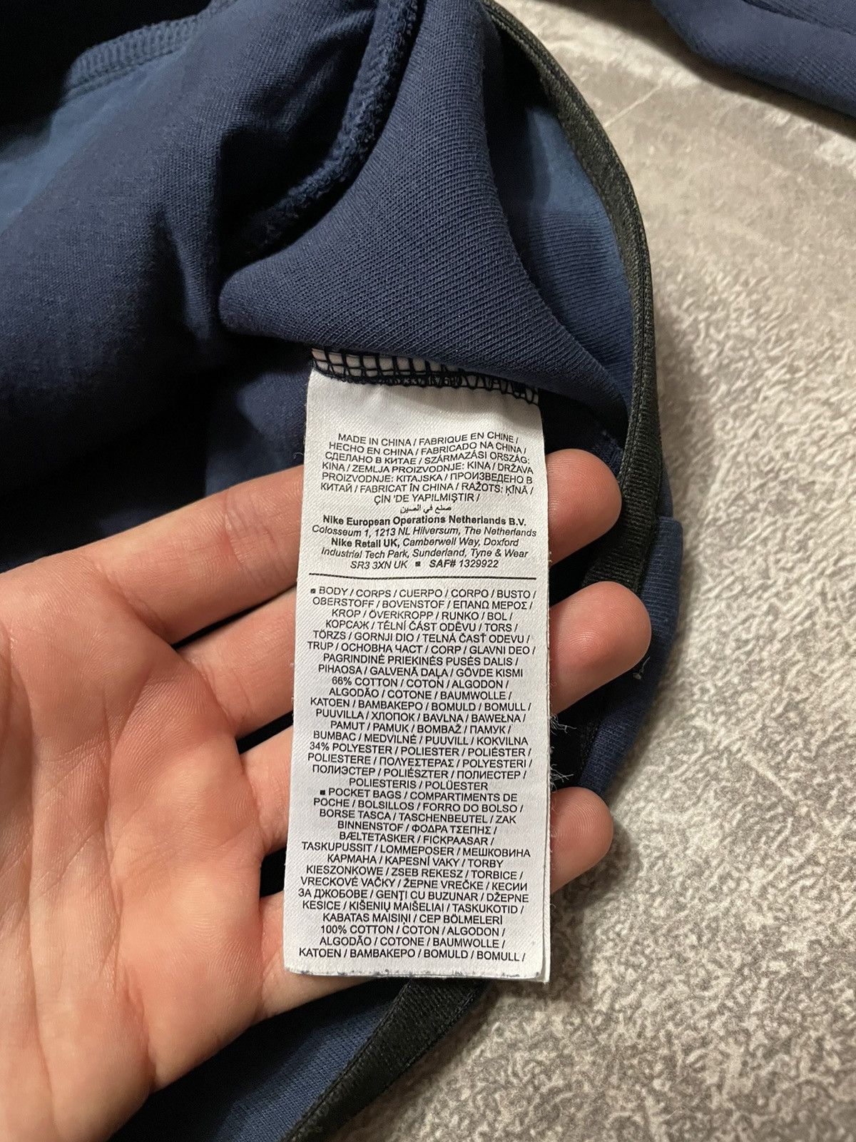 Nike Vintage Nike Tech Fleece Zip-Up Hoodie Drill Size US L / EU 52-54 / 3 - 12 Thumbnail