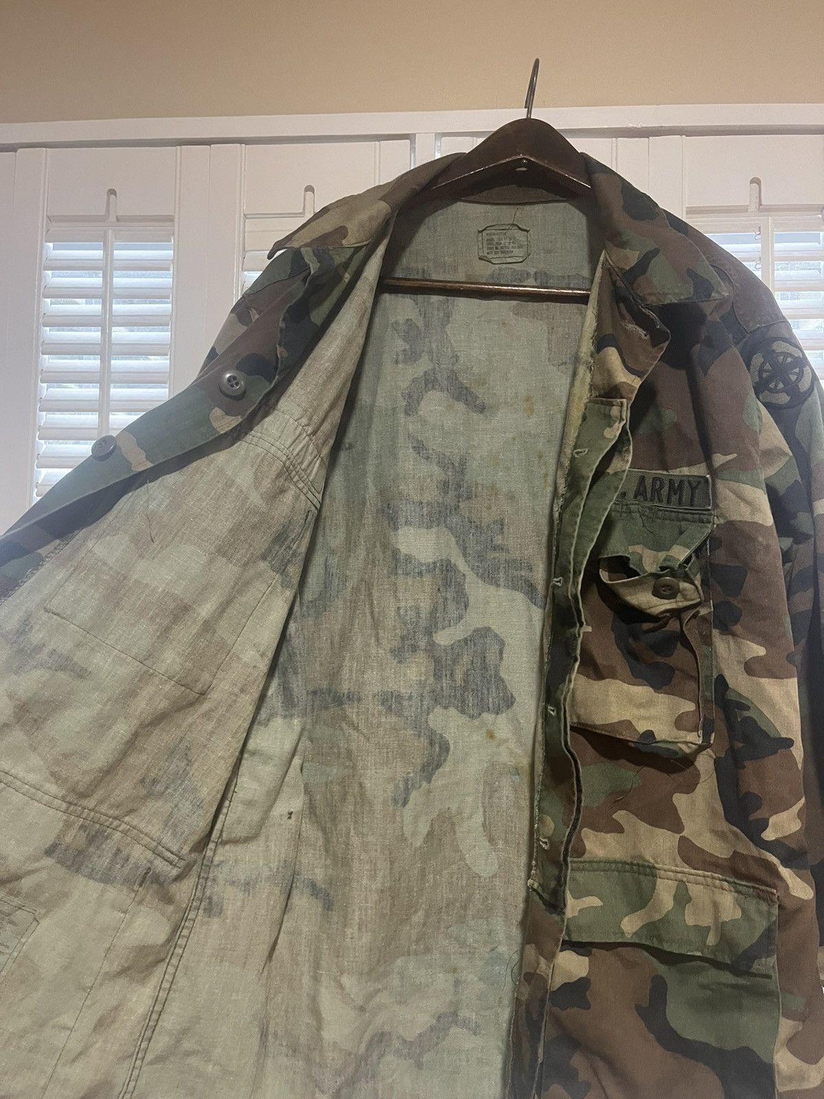 Other 1990s US Army Camo Jacket Size US L / EU 52-54 / 3 - 3 Thumbnail
