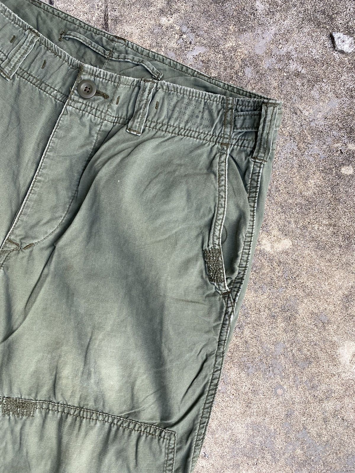 Vintage Polo Ralph Lauren Double Knee Distressed Pants Size US 32 / EU 48 - 5 Thumbnail