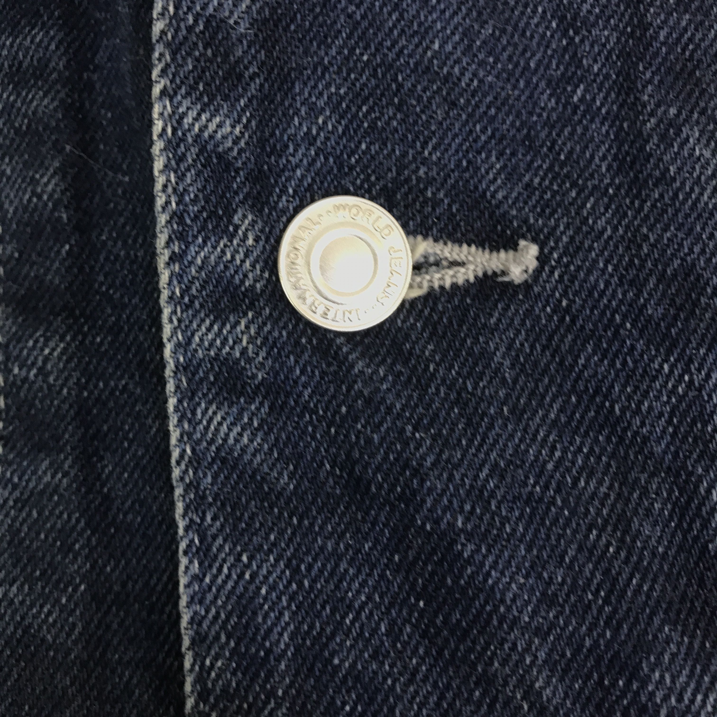 Japanese Brand seahop denim chore design jacket K115B7 Size US L / EU 52-54 / 3 - 10 Thumbnail