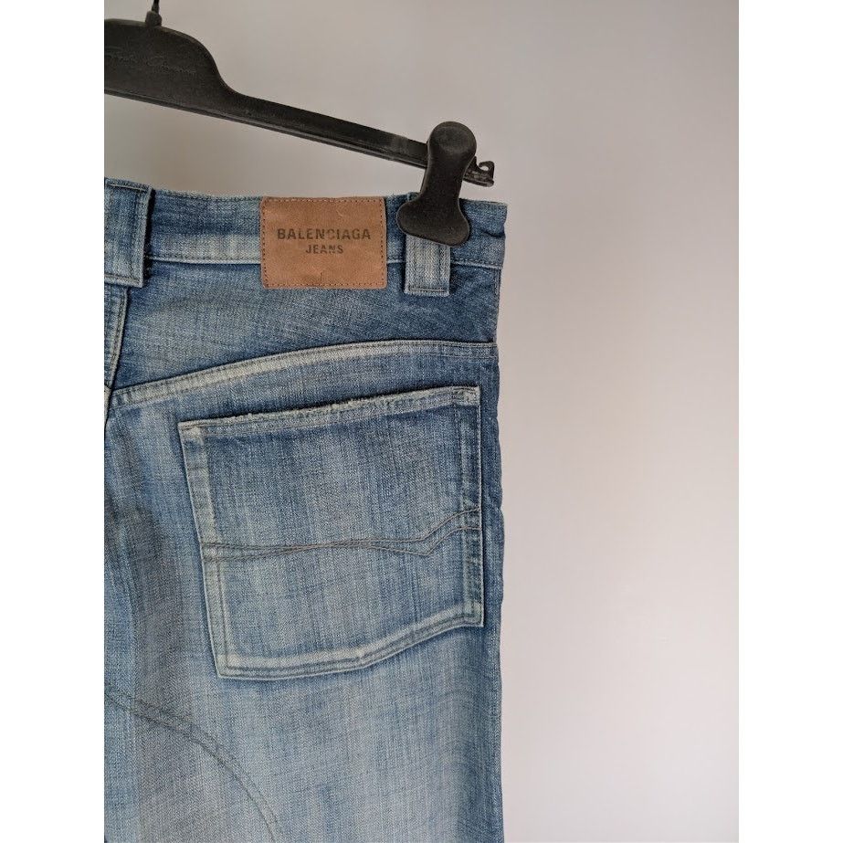 Balenciaga o1rshd1 Denim Shorts in Blue Size US 32 / EU 48 - 14 Thumbnail