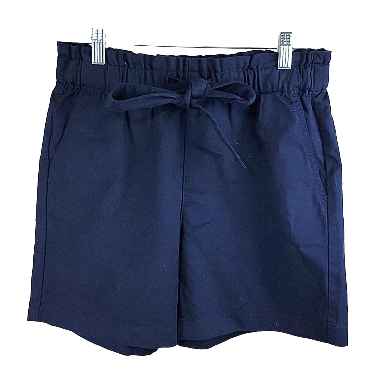 J.Crew J Crew Navy Paperbag Chino Shorts Size 2 Size 26" / US 2 / IT 38 - 1 Thumbnail