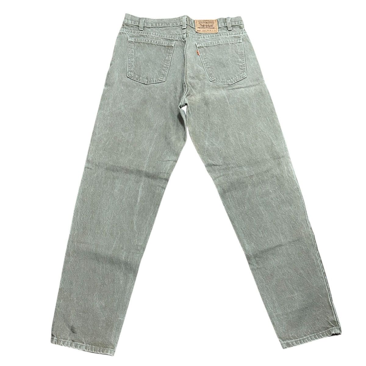 Levi's Levi’s Orange Tab 550 USA 90s Denim Olive Green 36x32 90s Size US 36 / EU 52 - 2 Thumbnail